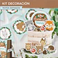Animales del bosque celeste: kit imprimible decoración de fiesta Descarga GRATIS - Miniatura 2