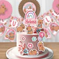 Capibara rosa: imágenes para decorar la torta Descarga GRATIS - Miniatura 1