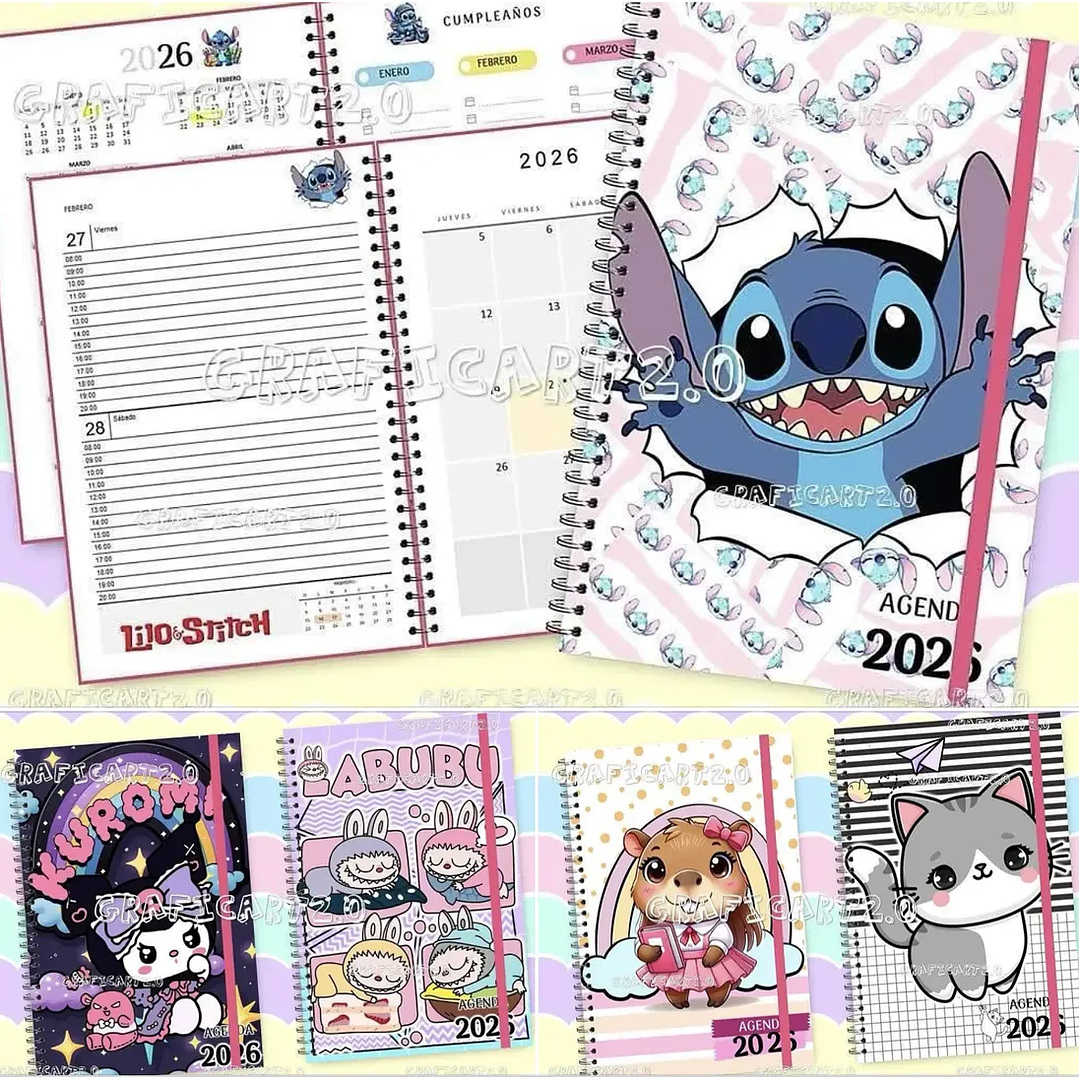 Mega Kit Imprimible Agendas + Planners 2026 GRATIS 5