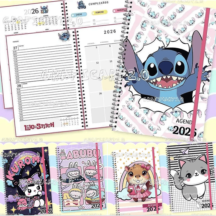 Mega Kit Imprimible Agendas + Planners 2026 GRATIS 5