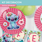 Stitch: decoración de fiesta para imprimir GRATIS  - Miniatura 3