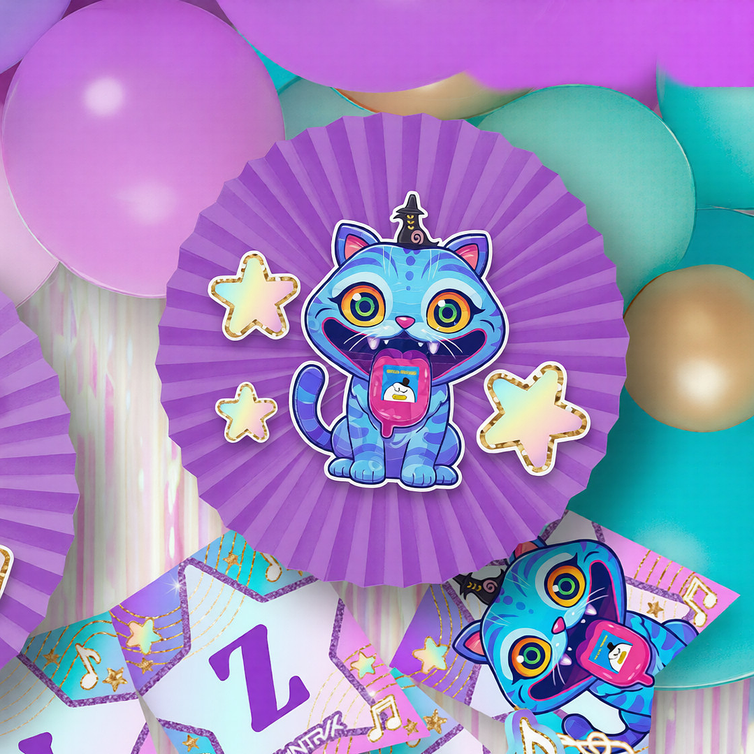 Guerreras K-pop: kit imprimible decoración de fiesta GRATIS 2