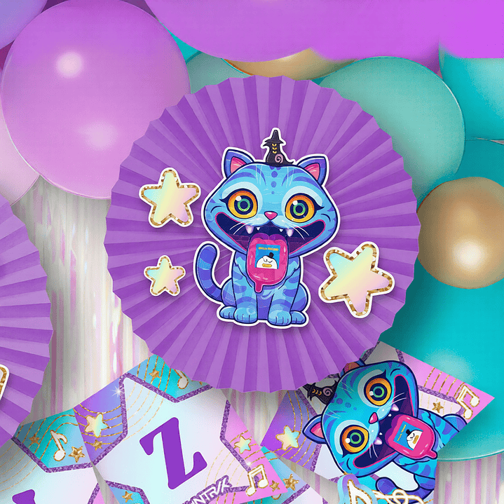 Guerreras K-pop: kit imprimible decoración de fiesta GRATIS 2