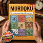 Murdoku EN ESPAÑOL para imprimir Kit Imprimible Acertijos De Lógica - Miniatura 1