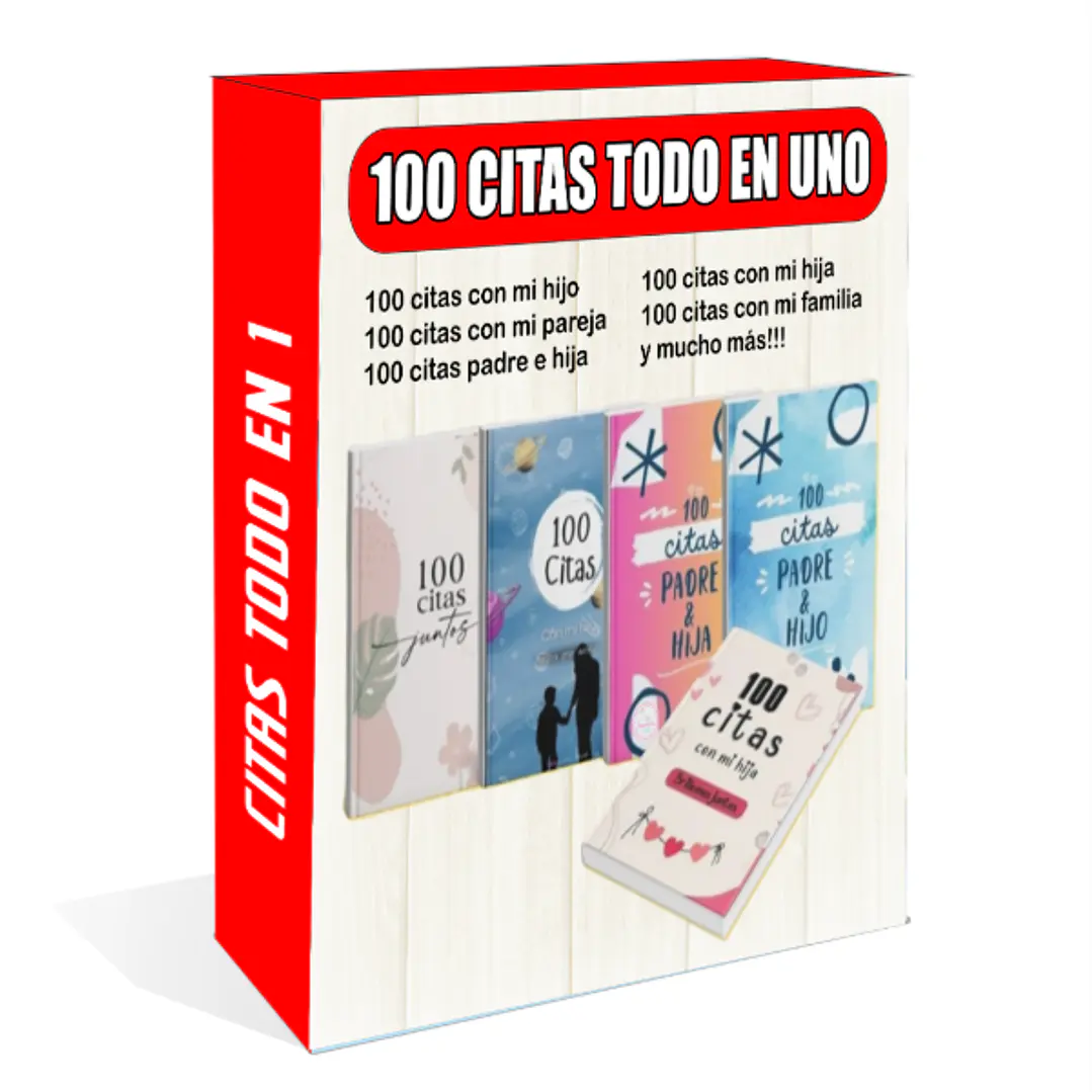 Kit Imprimible gratis 100 Citas todo en uno Fotolibro Diario Agenda Journal Recuerdos 1