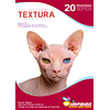 Papel Adhesivo Matte TEXTURA : Cuero Blanco A4/100g/20 Hojas