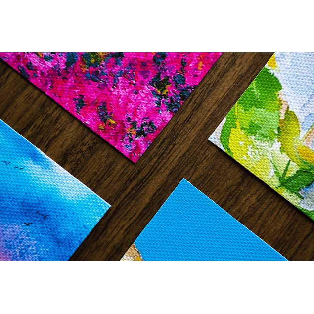 Tela Imprimible Matte Poliester Canvas A3 / 10 hojas