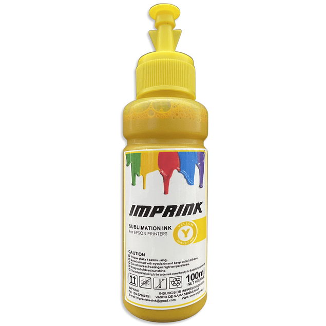 Tinta Imprink Sublimacion Para Todas Impresoras Epson 100ml 