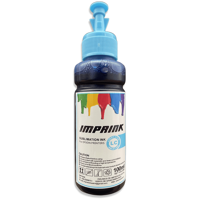 Tinta Imprink Sublimacion Para Todas Impresoras Epson 100ml 