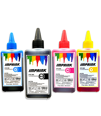 Tinta Imprink Dye para Impresoras Epson 100ml  