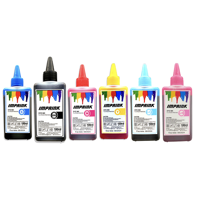 Tinta Imprink Dye para Impresoras Epson 100ml  