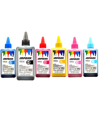 Tinta Imprink Pigmentada Para Todas Impresoras Epson 100 ml