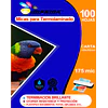 100 Micas Para Termolaminadora Plastificadora tamaño Carta  175 MICRONES   para Laminado