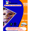 100 Micas Para Termolaminadora Plastificadora tamaño Carta 250 MICRONES   para Laminado