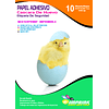 Papel de Seguridad Cascara de Huevo Imprimible A4/10 hojas