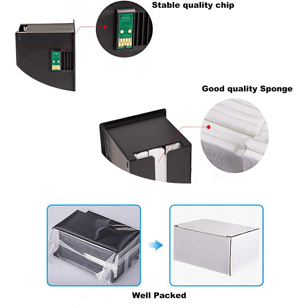 Caja Mantenimiento T6711 Para Impresora Epson L1455