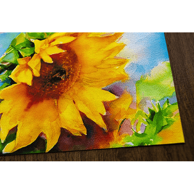 Tela Imprimible Matte Poliester Canvas A4 / 10 hojas