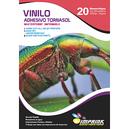 Vinilo Adhesivo Tornasol Holografico Imprimible A3/10hojas