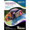 CAJA 20 RESMAS!! Vinilo Tornasol Adhesivo Holografico Efecto Vitral  A4/10 hojas