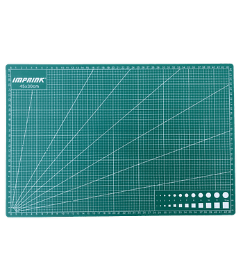 CAJA 20 UNIDADES!! Mat Cutting Tapete De Corte Base Tabla Salvacorte A3 30x45cm