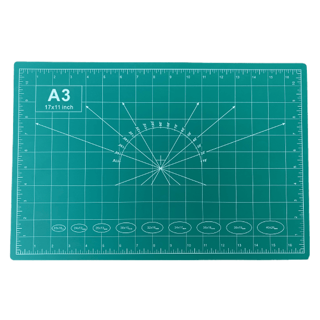 CAJA 20 UNIDADES!! Mat Cutting Tapete De Corte Base Tabla Salvacorte A3 30x45cm