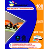 CAJA 6 UNIDADES!! 100 Micas Para Termolaminadora Plastificadora tamaño Carta 200 MICRONES 