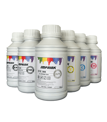 Tinta 500ml Para Epson T554 O T555 Para L8160 L8180 Imprink