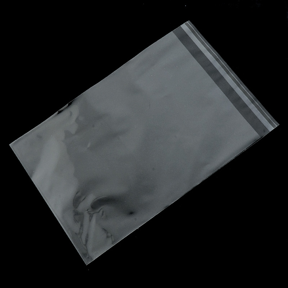 Paquete bolsas celofán con adhesivo 16x25cm