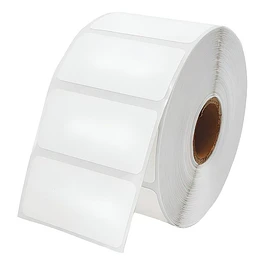 4 Rollos etiquetas Autoadhesiva termicas 50x30mm x 2500 un
