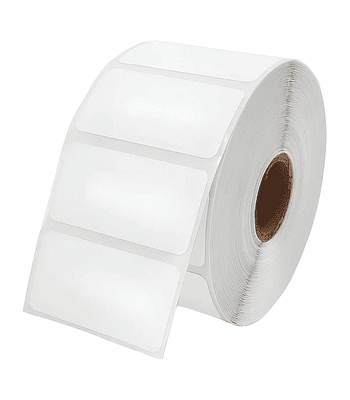 4 Rollos etiquetas Autoadhesiva termicas 50x30mm x 2500 un