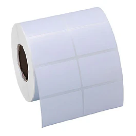 4 Rollos etiquetas Termicas adhesivas 50x25 mm X2-2500 unidades 