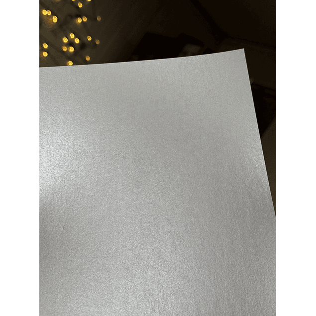 Papel Opalina Lisa Metalizada Una Cara A4 220 Gramos Imprink Metalizada
