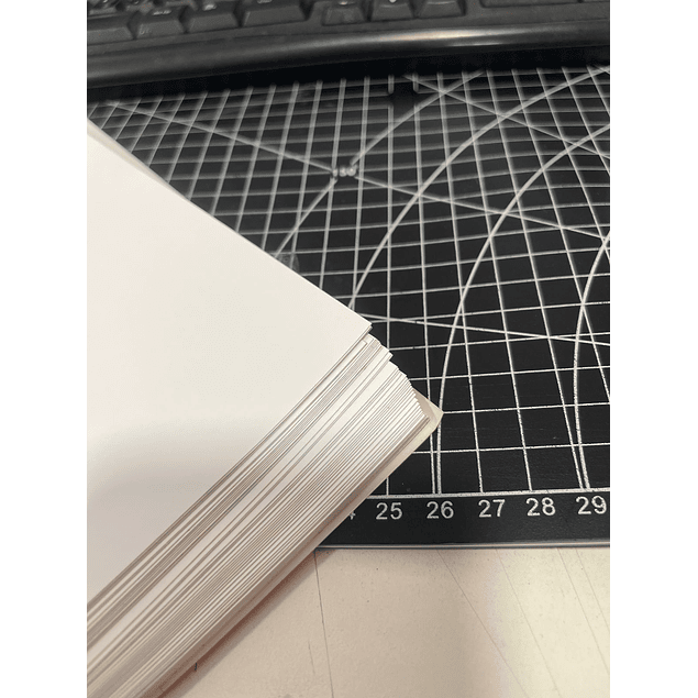 SEGUNDA SELECCIÓN! Papel Adhesivo Fotográfico Brillante Antióxido CARTA/135g