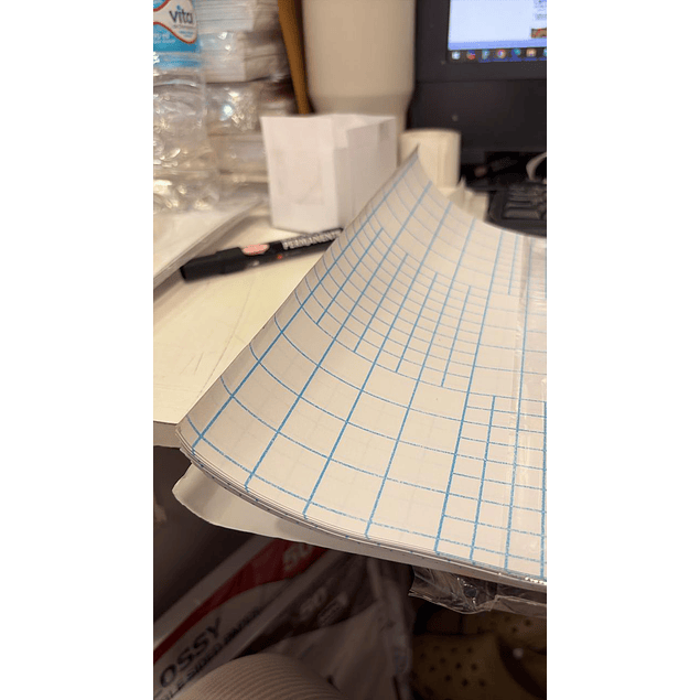 SEGUNDA SELECCIÓN! LAMINADO EN FRIO TRANSPARENTE HOLOGRAFICO EFECTO ESTRELLA A3 (52 y 55)  