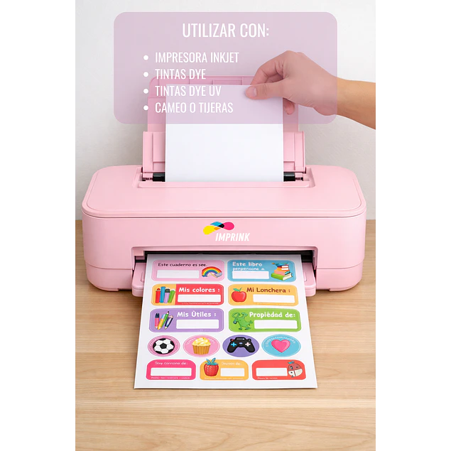 CAJA 10 RESMAS!! Papel Adhesivo Fotografico Brillante Antioxido A4/115g/100 Hojas