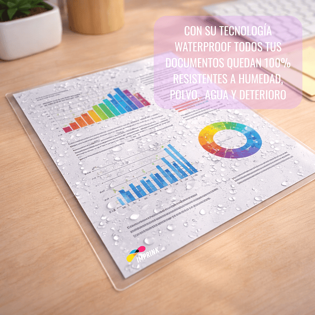 100 Mica Termolaminadora Plastificadora Carta 125mic Pretzel