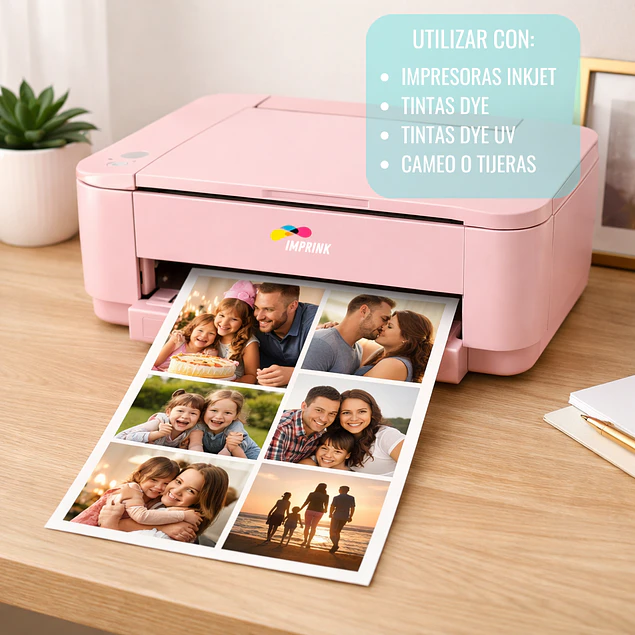 Novedad !!! Papel Fotografico Brillante OFICIO 180g/ 100 Hojas