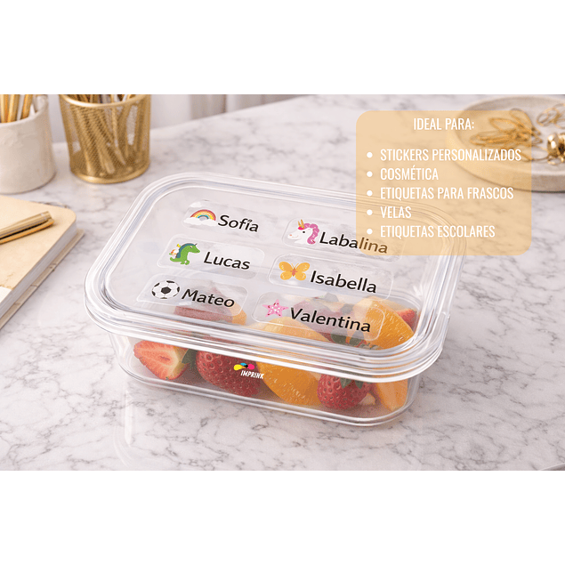 CAJA 20 RESMAS!! Vinilo Adhesivo Transparente (no cristalino)  Waterproof A4  / 20 hojas