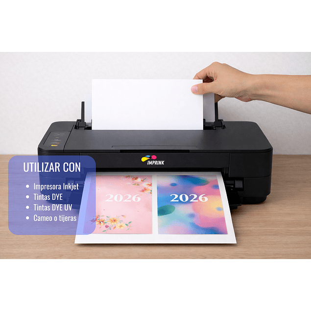 ¡¡¡¡¡¡ PREVENTA!!!!!  CAJA 20 RESMAS!! Papel Adhesivo Fotográfico Brillante Antióxido CARTA/135g/50 Hojas