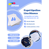ÚLTIMAS UNIDADES!! Resma Opalina Lisa Blanca A4 50 Hojas 300 Gramos Imprink