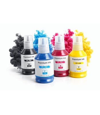 Tinta Pigmentada para canon Tc20 Tc21 Pfi-050 170 Ml 