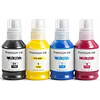 Pack 4 colores 170 Ml  tinta Pigmentada para canon Tc20 Tc21 Pfi-050