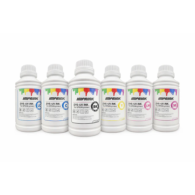 Tinta Imprink Dye Uv Para Impresoras Epson 500ml