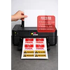 100 hojas !!! Papel Adhesivo Extra Fuerte Fotográfico Brillante  A4/135g/100 Hojas