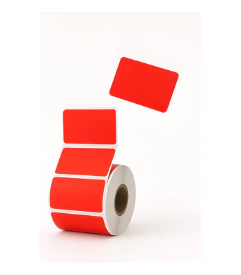 Etiquetas Rojas ZEBRA Adhesivas 60x40mm 500Un 