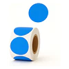 Etiquetas Azul ZEBRA Adhesivas Redonda 30x30Mm 1000un 
