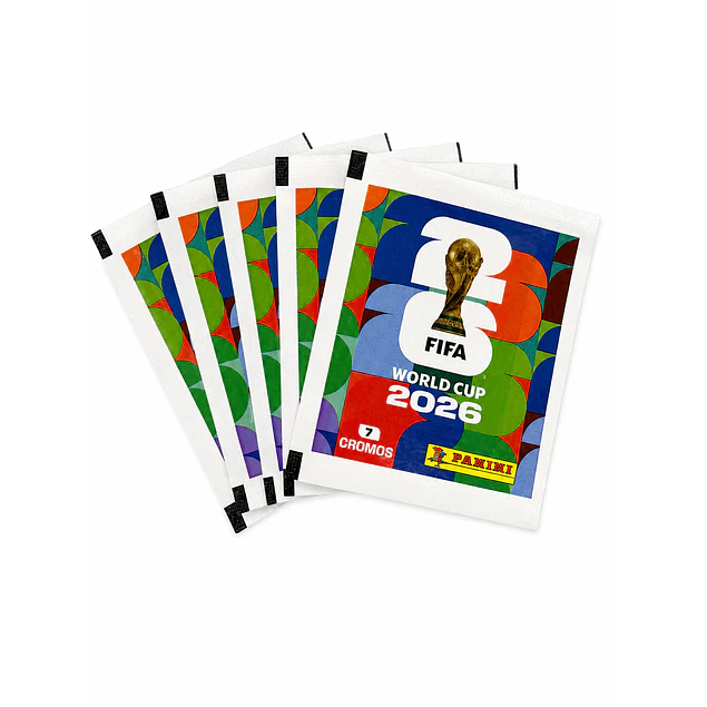 Caja 25 Sobres de laminas mundial 2026 Panini