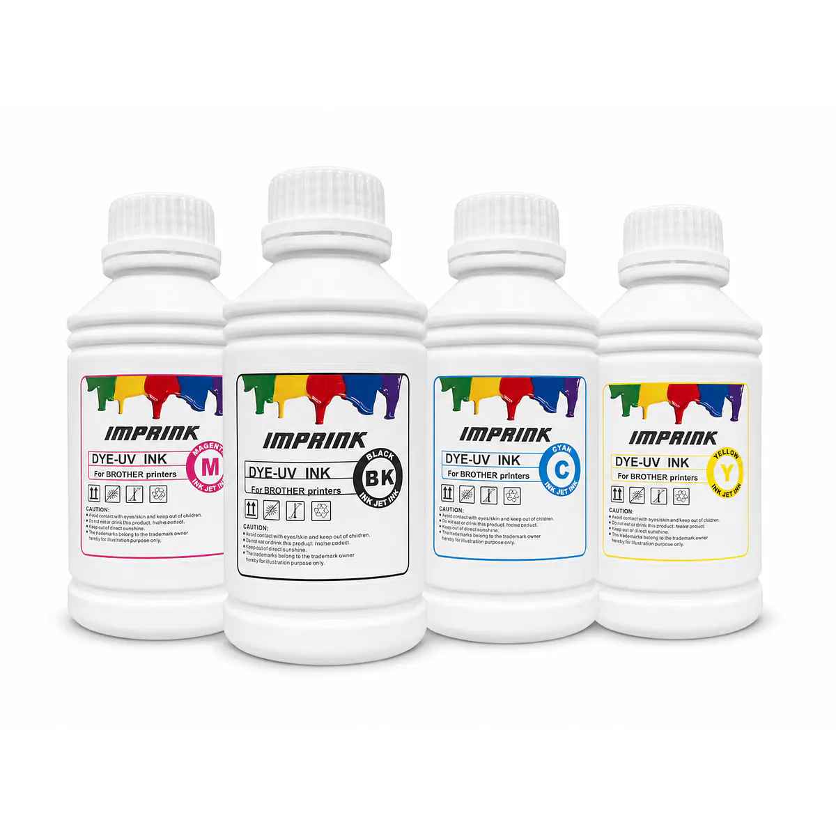 Tinta Imprink Dye Coreana Para Todas Impresora Brother 500ml