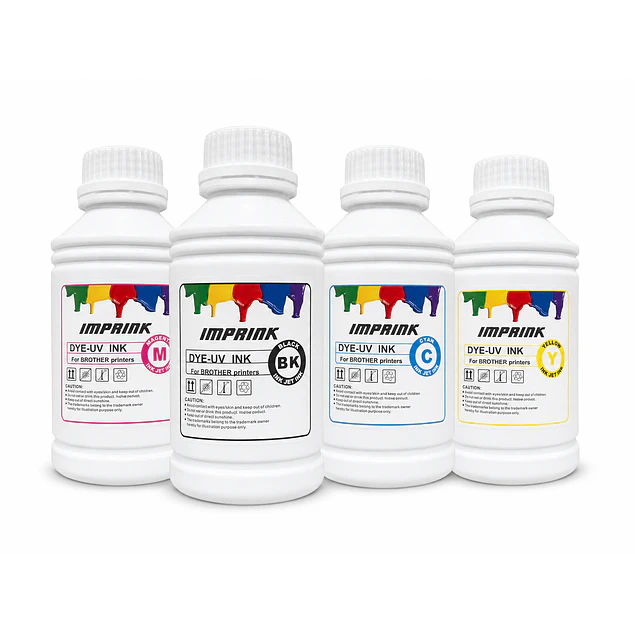 Tinta Imprink Dye UV para Brother 500ml 