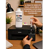 Tinta Dye Uv NEGRA Para Impresoras BROTHER Valor X Litro